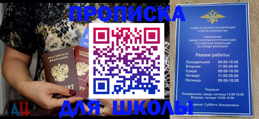 временная регистрация для школы в Раменском